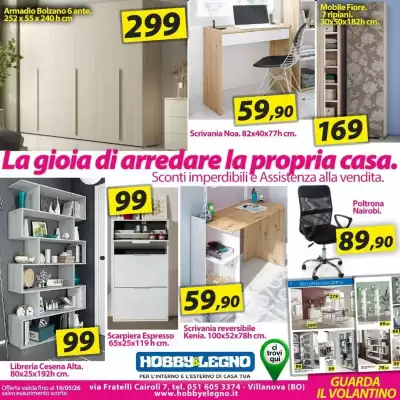 Volantino Hobby e Legno (valido fino al 16-05)