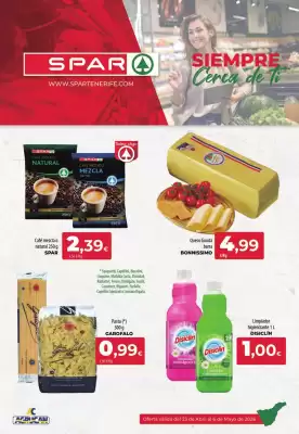 Folleto Spar Tenerife (válido hasta el 6-05)