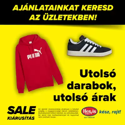 Hervis (érvényes eddig: 29-04)