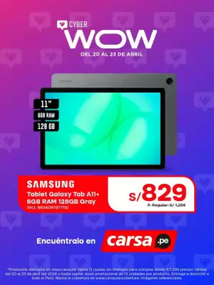 Carsa (válido hasta 23-04)