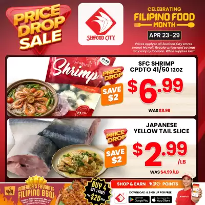 Seafood City (valid until 29-04)