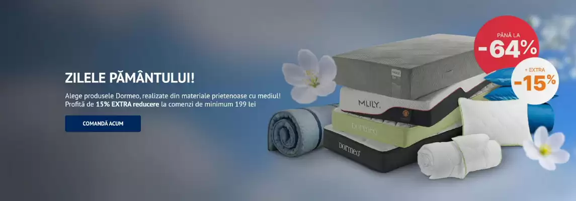 Dormeo (valid până la 30-04)
