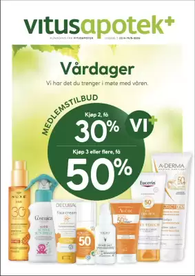 Vitusapotek (gyldig til 19-05)