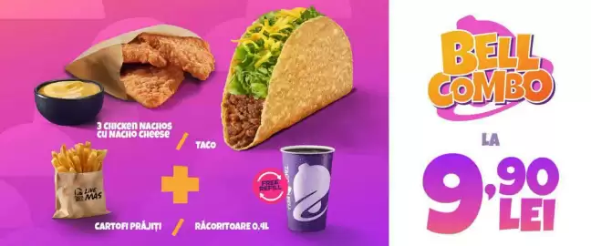Catalog Taco Bell săptămâna 17 Pagină 1