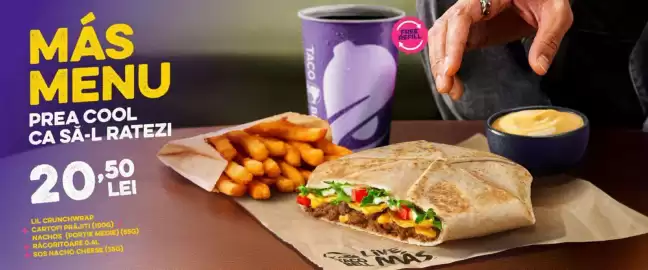 Catalog Taco Bell săptămâna 17 Pagină 3