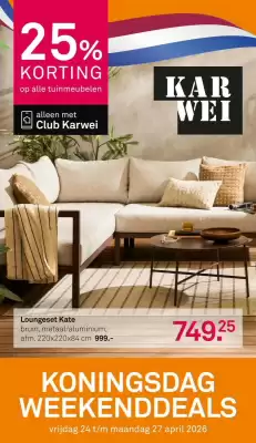 Karwei (geldig t/m 26-04)