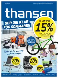 Thansen reklamblad Sida 1