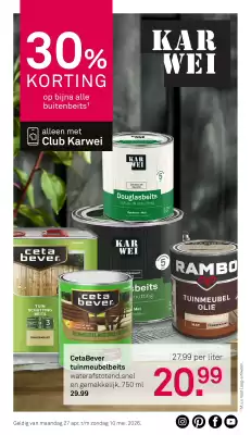 Karwei (geldig t/m 3-05)