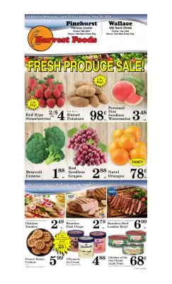 Harvest Foods (valid until 28-04)