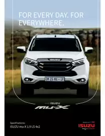 Isuzu catalogue Page 1