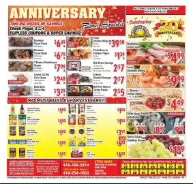 Harvest Fare Supermarket weekly ad Page 1