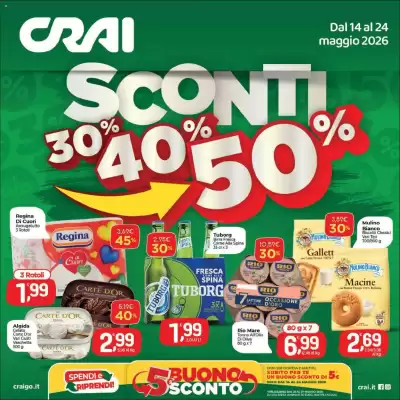 Crai (valido fino al 24-05)