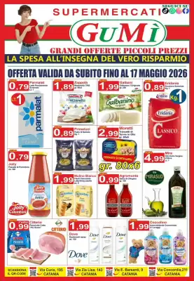 Volantino GuMì Supermercati (valido fino al 17-05)