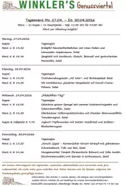 Winkler Markt Flugblatt Seite 1