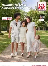 Folheto kik Página 1