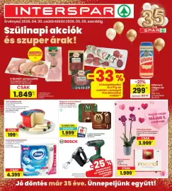 Interspar akciós újság hét 18 Oldal 1