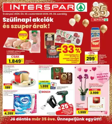 Interspar (érvényes eddig: 6-05)
