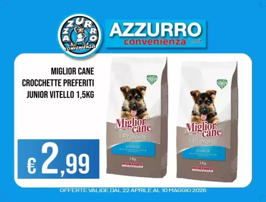 Azzurro Convenienza (valido fino al 10-05)