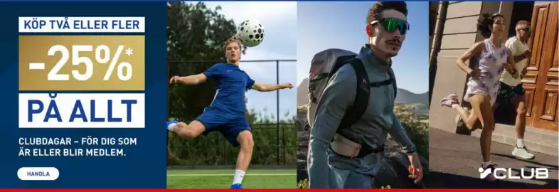 Intersport reklamblad Sida 1