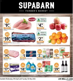 Supabarn catalogue week 18 Page 1