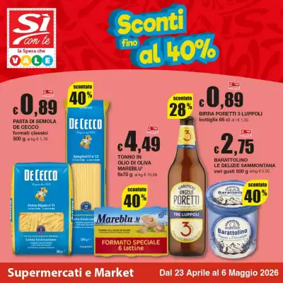 Sì con te (valido fino al 6-05)