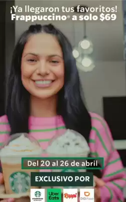 Starbucks (válido hasta 26-04)
