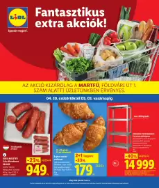 Lidl akciós újság Oldal 1