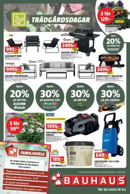 Bauhaus reklamblad (giltig till och med 27-04)