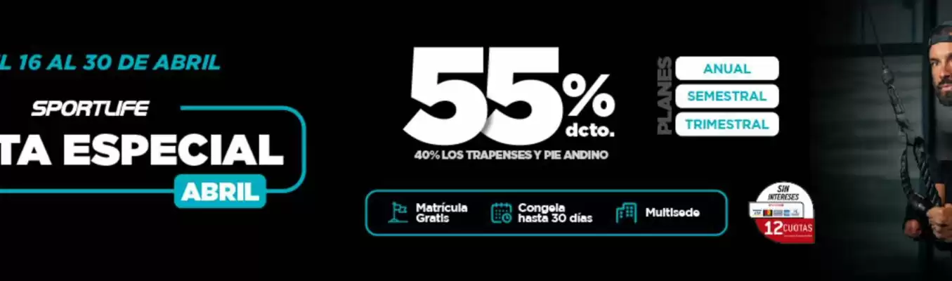 Sportlife (válido hasta 30-04)