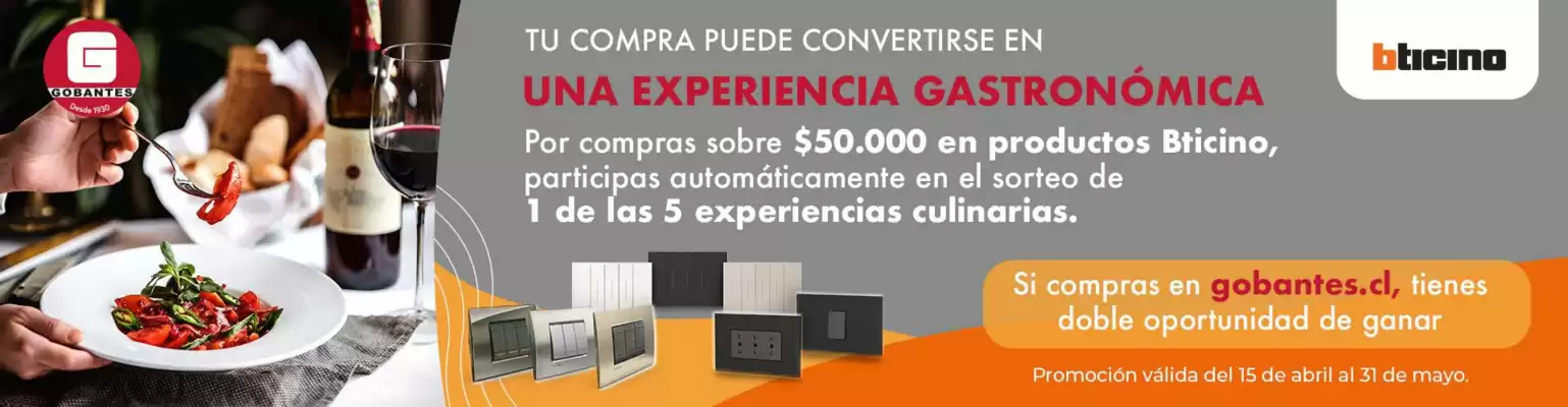 Gobantes (válido hasta 31-05)