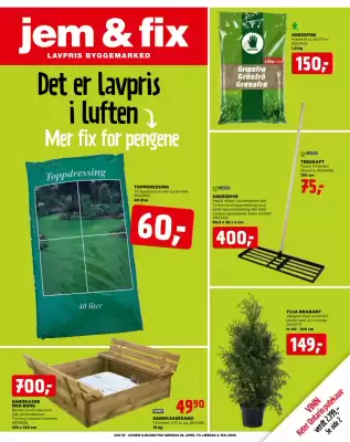 jem & fix (gyldig til 3-05)