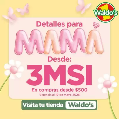 Waldos (válido hasta 10-05)