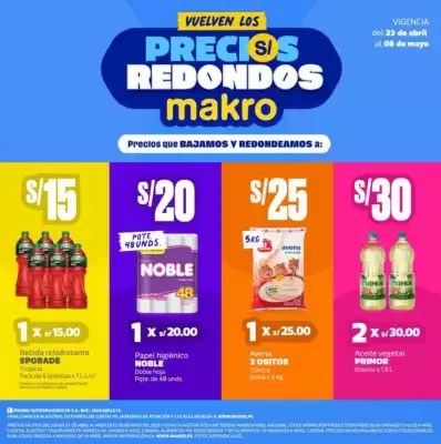 Catálogo Makro (válido hasta 6-05)