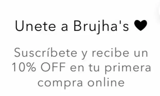 Brujhas (válido hasta 31-12)