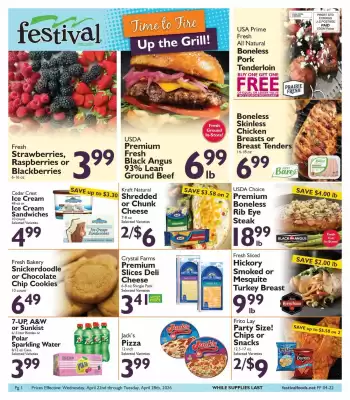 Festival Foods (valid until 28-04)