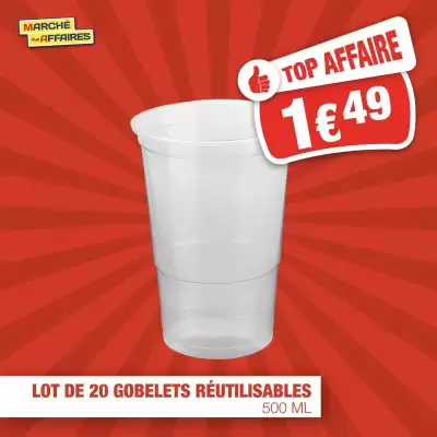 Marché aux Affaires (valable jusqu'au 30-04)