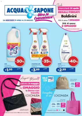 Volantino Acqua & Sapone