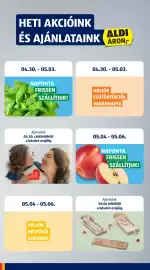 ALDI akciós újság hét 18 Oldal 4