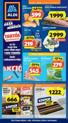 ALDI akciós újság (érvényes eddig: 6-05)
