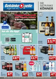 Getränke Quelle Prospekt Seite 1
