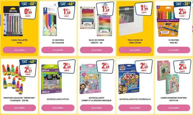 Bureau Vallée (valable jusqu'au 2-05)