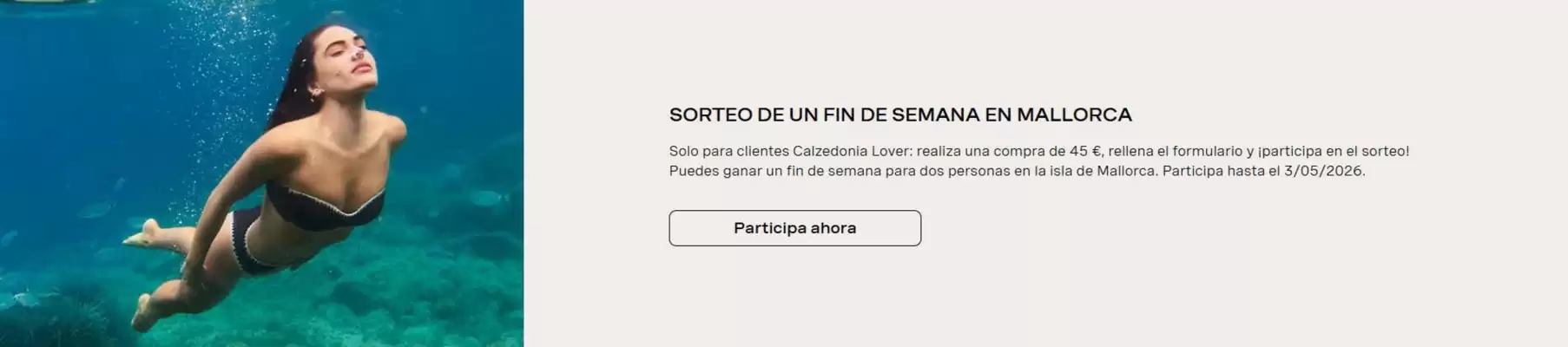 Calzedonia (válido hasta el 3-05)