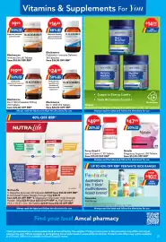 Amcal Pharmacies catalogue Page 22
