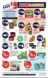Family Dollar weekly ad week 18 Page 1