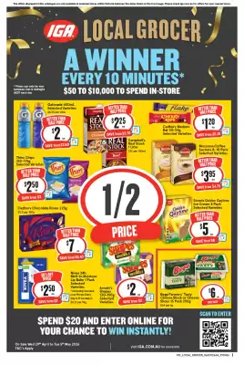 IGA (valid until 5-05)