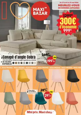 Catalogue Maxi Bazar (valable jusqu'au 31-05)