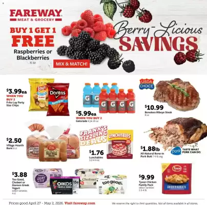 Fareway (valid until 2-05)