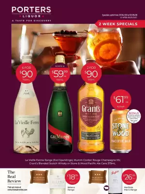 Porters (valid until 10-05)