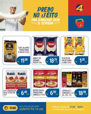 Quartetto (válido até 28-04)