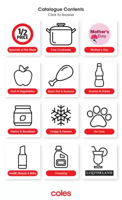 Coles catalogue